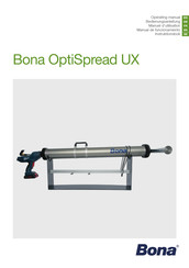 Bona OptiSpread UX Manual De Funcionamiento