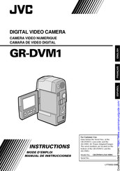 JVC GR-DVM1 Manual De Instrucciones