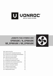 VONROC S3 CF501DC Traducción Del Manual Original
