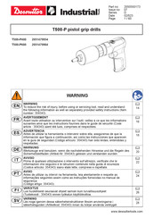 Desoutter T500-P600 Manual De Instrucciones