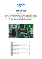 PNI ECH01 Manual De Usuario