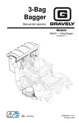 Gravely 892051 Manual Del Operario