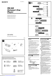 Sony CDX-MP30 Manual De Instrucciones