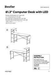 Bestier H101116G 61.3 Instrucciones De Montaje