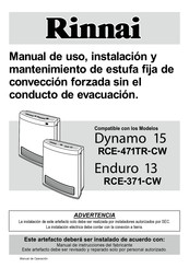 Rinnai Enduro 13 Manual De Uso