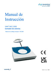 Vwr avantor MCC 2000 Manual De Instrucciones