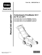 Toro 21491T Manual Del Operador