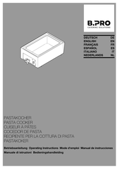 B.Pro 00574210 Manual De Instrucciones