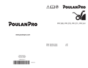 Poulan Pro PR271 Manual Del Usuario