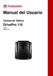 Transcend DrivePro 110 Manual Del Usuario