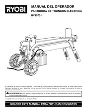 Ryobi RY49701 Manual Del Operador