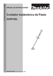 Makita DUR192L Manual De Instrucciones