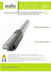 Motic MAXI DOMO DOBLE Manual Usuario