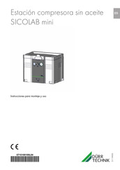 Dürr Technik SICOLAB mini Instrucciones Para Montaje Y Uso