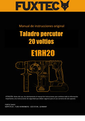 FUXTEC E1RH20 Manual De Instrucciones