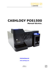 Azkoyen CASHLOGY POS1500 Manual Tecnico