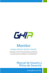 Ghia MG2416 Manual De Usuario