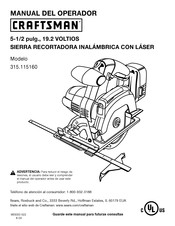 Craftsman 315.115160 Manual Del Operador