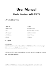 Wiseup W71 Manual Del Usuario