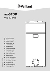 Vaillant aroSTOR VWL BM 270/5 Instrucciones De Funcionamiento