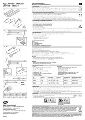 REV Ritter JR0621 Instrucciones De Montaje Y Uso