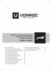 VONROC GS508XX Traducción Del Manual Original