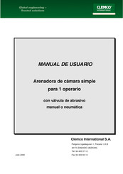 Clemco 1638 Manual De Usuario