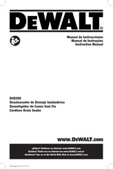 DeWalt DCD200 Manual De Instrucciones
