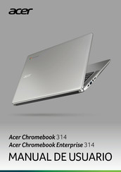 Acer Chromebook Enterprise 314 Manual De Usuario