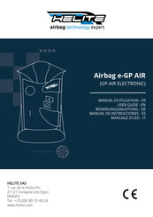 Helite Airbag e-GP AIR Manual De Instrucciones