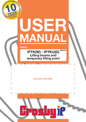 Crosby IP IPTKW Manual Del Usuario