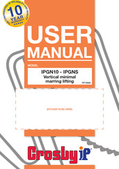 Crosby IP IPGN10 Manual Del Usuario