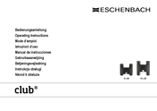 Eschenbach club 8x20 Manual De Instrucciones