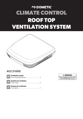 Dometic ACC3100D Guía Rápida