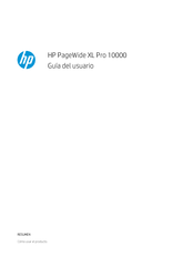 HP PageWide XL Pro 10000 Guia Del Usuario