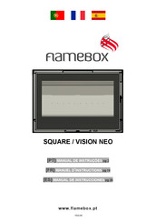 FLAMEBOX SQUARE 8 NEO Manual De Instrucciones