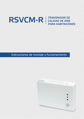 Sentera Controls RSVCM-R Instrucciones De Montaje Y Funcionamiento