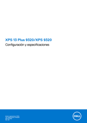 Dell XPS 9320 Configuración Y Especificaciones