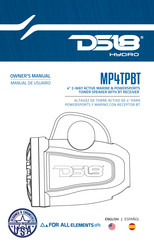 DS18 HYDRO MP4TPBT Manual De Usuario