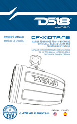 DS18 HYDRO CF-X10TP.NS Manual De Usuario