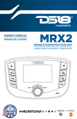 DS18 HYDRO MRX2 Manual Del Usuario