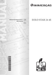 Immergas EOLO STAR 24 4E Manual De Instrucciones Y Advertencias