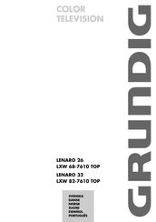 Grundig LENARO 26 Manual De Instrucciones