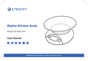 Etekcity EK3550-RAV Manual Del Usuario