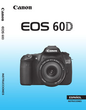 Canon EOS 60D Manual De Instrucciones