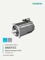 Siemens SIMOTICS S-1FT2 Instrucciones De Servicio