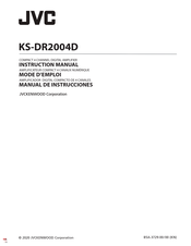 JVC KS-DR2004D Manual De Instrucciones