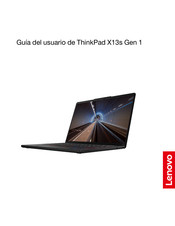 Lenovo ThinkPad X13s Gen 1 Guia Del Usuario