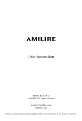 AMILIRE BL-K18-D Instrucciones De Usuario