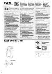 Eaton EASY-COM-RTU-M1 Instrucciones De Montaje